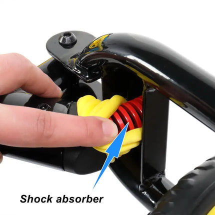 Kids Balance Bike Height Adjustable Yellow YF