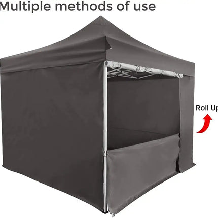 10' x 10' Pop Up Sidewall Canopy Tent - 5 pieces of sidewall with Rolling Storage Bag