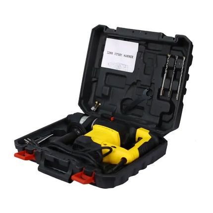 Professioinal Quality 1-1/4' SDS-Plus Heavy Duty Rotary Hammer Drill 13 Amp - Vibration Control, 3 Functions