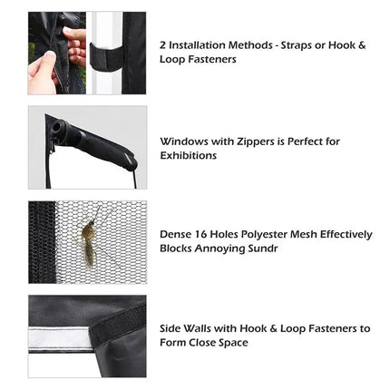 Fully Mesh Canopy Side Wall