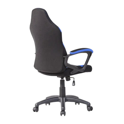Gaming Office Chair with Fabric Adjustable Swivel,BLUE