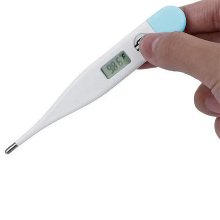 10pcs Electronic Digital Fahrenheit Thermometer LCD Oral Baby Kids Adult Body Safe