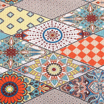 Juego de edredón de algodón de 3 piezas, colcha reversible, juego de colcha ligera para cama tamaño Queen/completo durante todas las estaciones