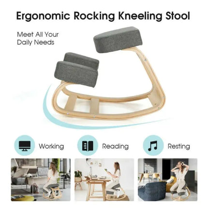 Office And Home Multi Furctions Strengthen Muscles Relieve Fatigue Furniture Kneeling Chair