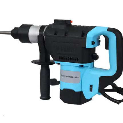 Rotary Hammer 1100W 1-1/2" SDS Plus Rotary Hammer Drill 3 Functions(Blue + Black)