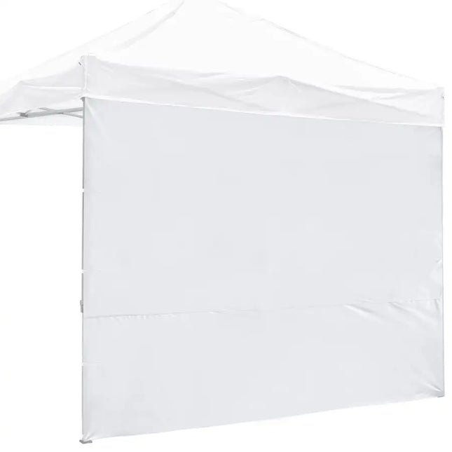 10x10ft EZ Canopy Gazebo Full Size Side Wall/White