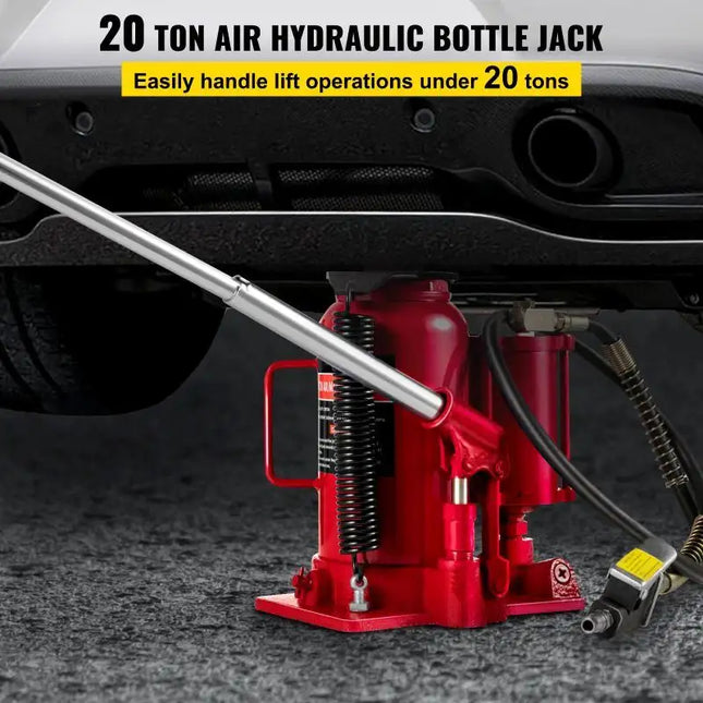 Heavy Duty Auto Truck RV Repair Manual Air Hydraulic Bottle Jack 20/32/50 Ton