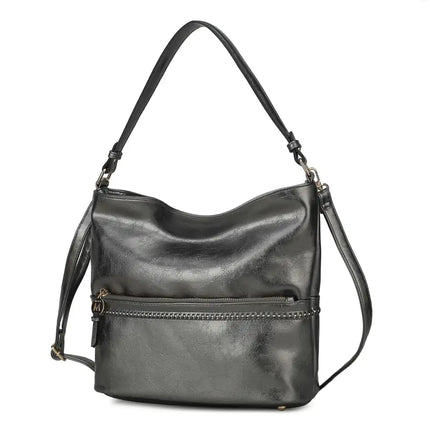 MKF Collection Sierra Hobo Handbag Vegan Leather Womens by Mia K