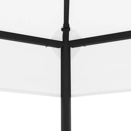 Garden Gazebo 127.2"x108.3"x104.3" White 180 g/m?