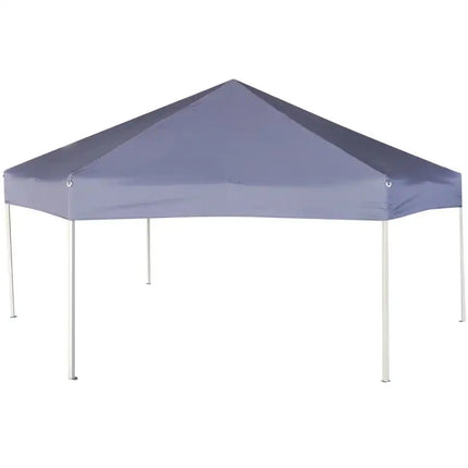 Hexagonal Pop-Up Marquee with 6 Sidewalls Dark Blue 11.8'x10.2'