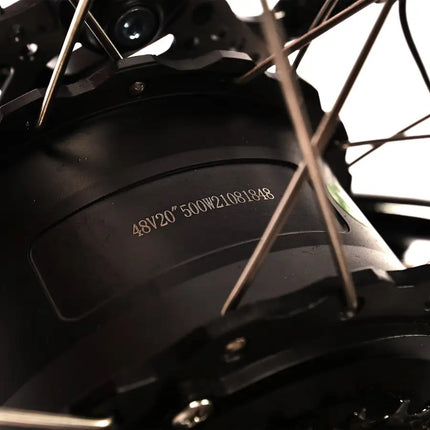 Electric Bike for Adults, 20"X4.0"  Fat Tire  500W Motor,48V 10AH Removable Battery, 20MPH Shimano 6-Speed