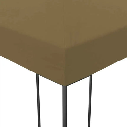 Garden Gazebo 236.2"x118.1"x106.3" Taupe 180 g/m?