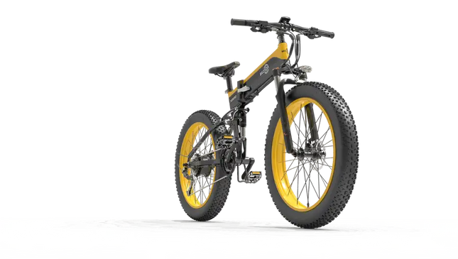 New Designer Bezior X1500 Full Suspension 1500W Motor 48V Electric Bike 26inch Wheel Foldable Dirt Ebike For Adult