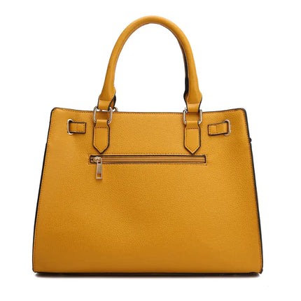 MKF Collection Christine Vegan Leather Women Satchel Bag with wallet by Mia K