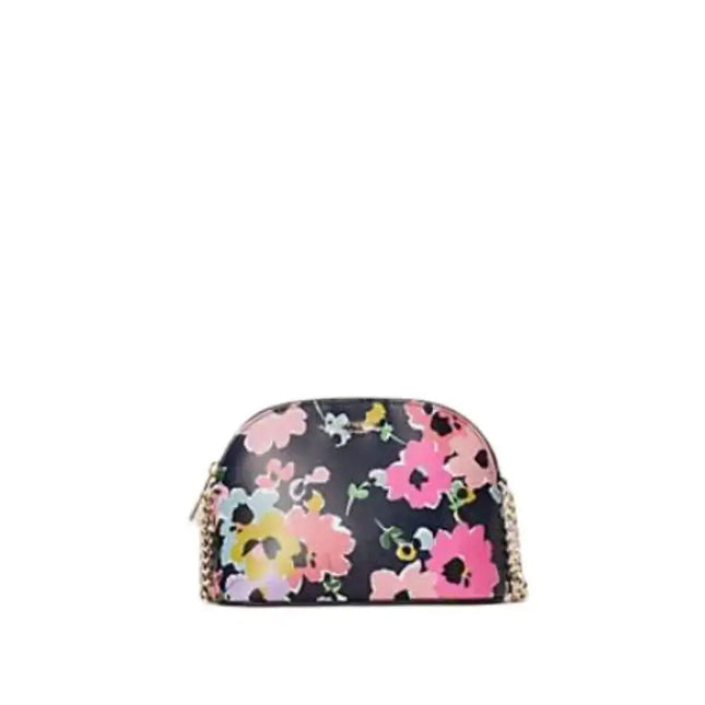 NEW Kate Spade Navy Multi Sylvia Wildflower Bouquet Small Dome Leather Crossbody Bag