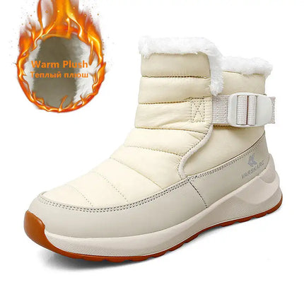 New Winter Women Boots Warm Thicken Plush Women's Snow Boots Outdoor Waterproof Boots Winter Women Sneakers Ankle Boots Size 42