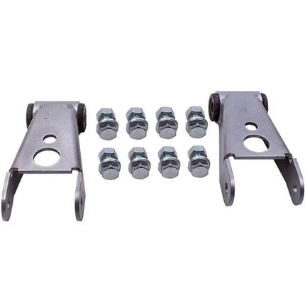 4" Rear Drop Lowering Kit Shackle Hanger Fit for Dodge Ram Charger D100 D150 2WD 1972-1993