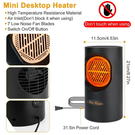 300W Portable Electric Heater