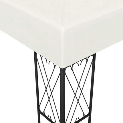 Gazebo 118.1"x236.2" Cream Fabric