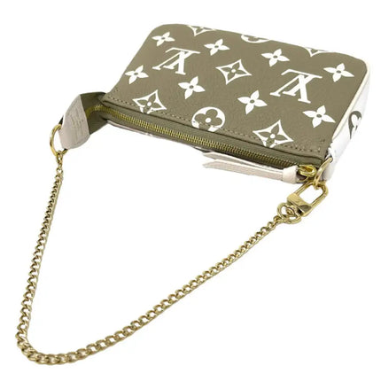 NEW Louis Vuitton LV Monogram Empreinte Leather Mini Pochette Accessories Clutch Bag Spring In The City