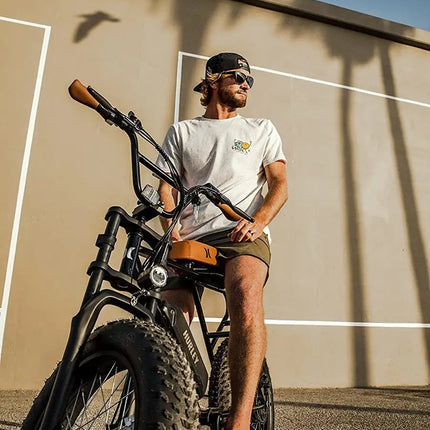 Electric Bike for Adults, 20"X4.0"  Fat Tire  500W Motor,48V 10AH Removable Battery, 20MPH Shimano 6-Speed