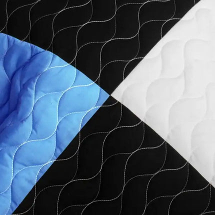 [Long River] 3PC Vermicelli - Quilted Patchwork Quilt Set (Full/Queen Size)