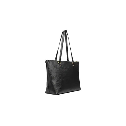 NEW Coach Black Gallery Crossgrain Leather Tote Shoulder Bag