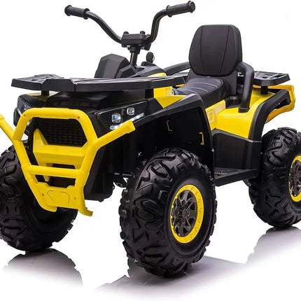 12V Kids Electric 4-Wheeler ATV Quad Ride On Car with LED Light, Music, Horn, USB/TF/MP3