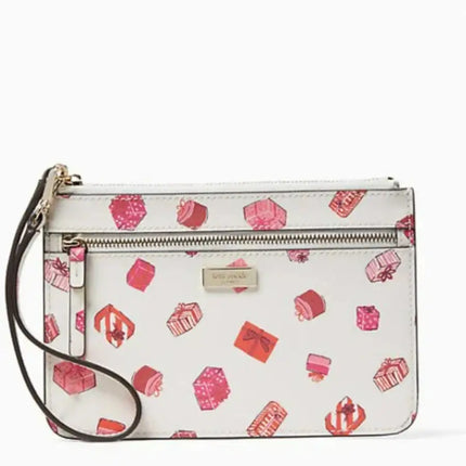 NEW Kate Spade Pink Shore Street Tinie Wristlet Clutch Bag