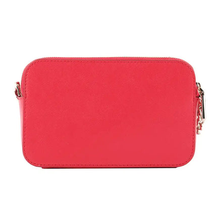 NEW Kate Spade Digital Red Staci Nouveau Bloom Double Zip Small Leather Camera Crossbody Bag