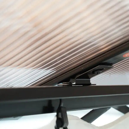 10x12 Hardtop Gazebo,UV 50+ Outdoor Canopy with Mosquito Netting and Curtains, Outdoor Shelter