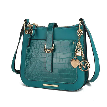 MKF Collection Kiltienne Crossbody Handbag Vegan Leather Women by Mia K