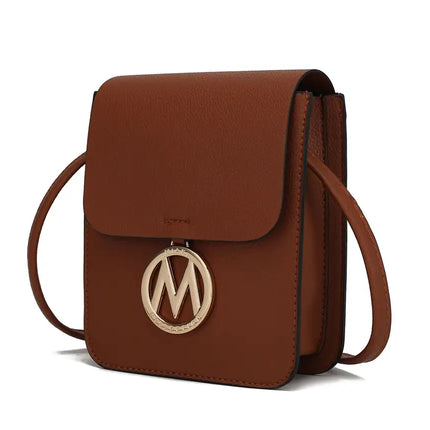 MKF Collection Skylar Messenger Handabag Vegan Leather Womens by Mia K