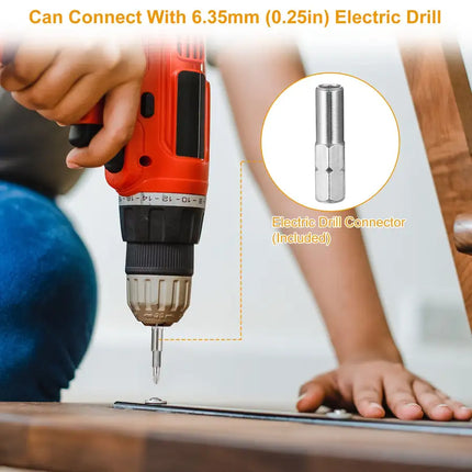 Precision Screwdriver Bits Set 59 in 1 with 56Pcs Magnetic Bits Flexible Shaft Professional Electronics Repair Tool Kit