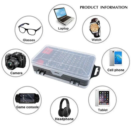 115 in 1 Screwdriver Maintenance Repair Kit Magnetic Electronic PC Phone Tool