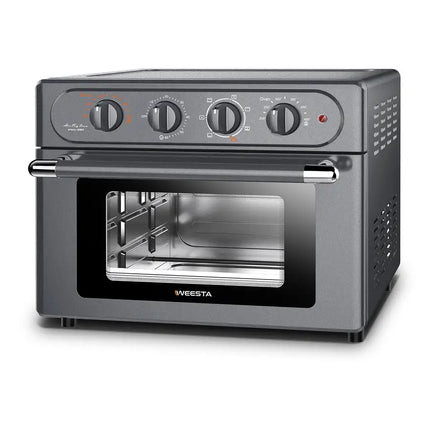 WEESTA Air Fryer Toaster Oven 24 Quart - 7-In-1 Convection Oven with Air Fry, Roast, Toast, Broil & Bake Function - Air Fry Toaster Oven for Countertop - Kitchen Appliances for Cooking Chicken, Steak