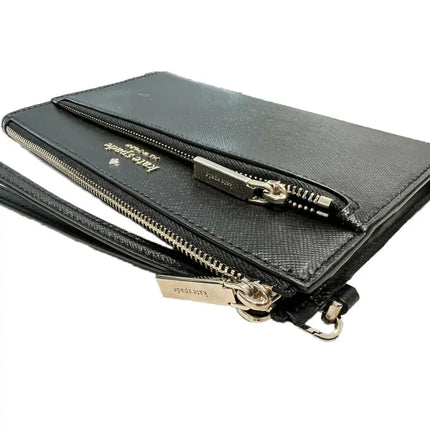 NEW Kate Spade Black Staci Medium Wristlet Clutch Bag