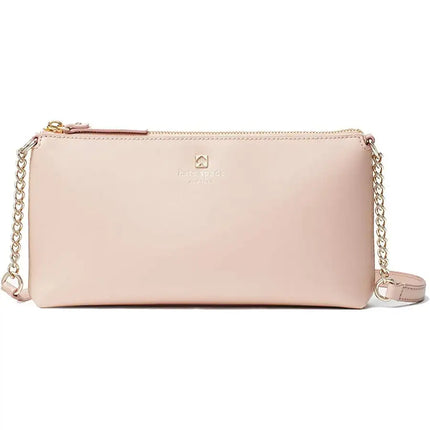 NEW Kate Spade Pink Sunset Weller Street Declan Leather Crossbody Bag