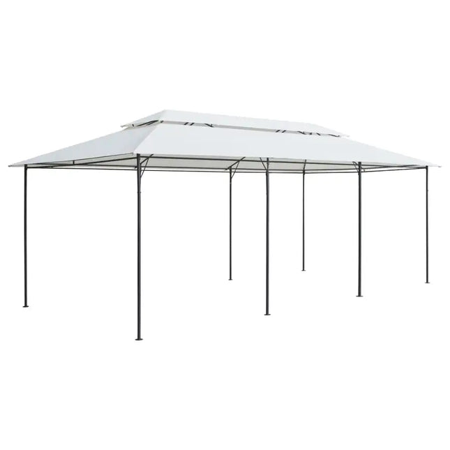 Gazebo 236.2"x117.3"x106.3" White 180g/m?