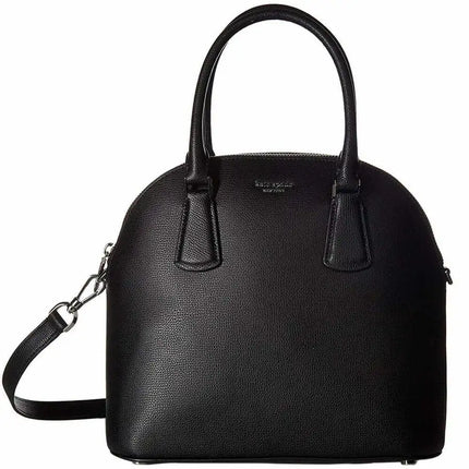 Kate Spade Sylvia Large Dome Women's Satchel Bag Black