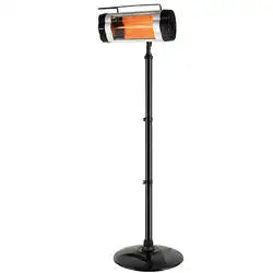 1500W Electric Patio Infrared Heater Freestanding Heater