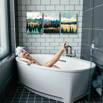 Abstract Wall Art 3 piece