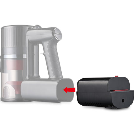 batería de la aspiradora