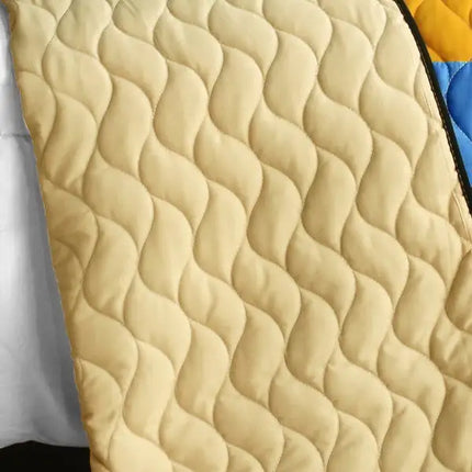 [Long River] 3PC Vermicelli - Quilted Patchwork Quilt Set (Full/Queen Size)