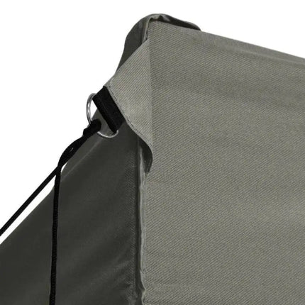 Foldable Tent Pop-Up with 4 Side Walls 9.8'x14.8' Anthracite