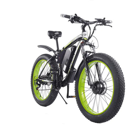 hot selling GOGOBEST GF700 26*4.0 Fat Tire Electric Mountain Bike 50km/h 1000w Dual Motor 48V 17.5Ah electric dirt bike