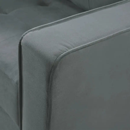 Orisfur. Sofa Set Morden Style Couch Furniture Upholstered Armchair, Loveseat and Three Seat for Home or Office (1-seat) YJ