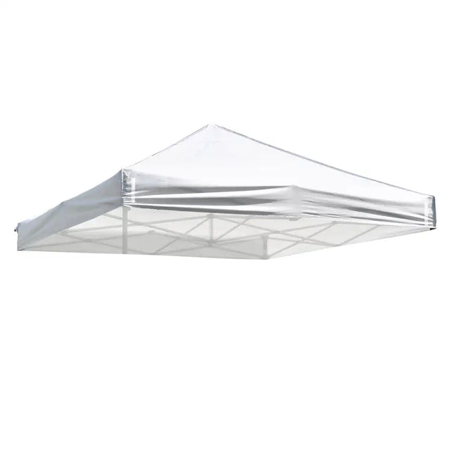 Gazebo plegable con dosel EZ Pop Up de 10 x 10 pies/blanco