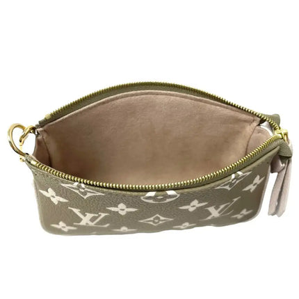 NEW Louis Vuitton LV Monogram Empreinte Leather Mini Pochette Accessories Clutch Bag Spring In The City