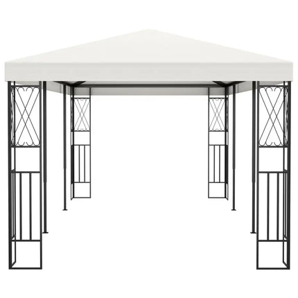Gazebo 118.1"x236.2" Cream Fabric